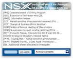 Get National Stock Exchange of Australia Announcements at the Yahoo! Widget gallery!